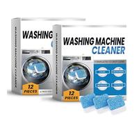 Nettoyant Lave Linge, 2025 Nouveau 4 en1 Pastilles Anticalcaire Nettoyant Machine à Laver, Détachant Linge, Désodorisant Armoire Linge pour Lave-linge Élimine Odeurs, Saleté et Accumulations (2)