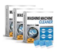 Nettoyant Lave Linge, 2025 Nouveau 4 en1 Pastilles Anticalcaire Nettoyant Machine à Laver, Détachant Linge, Désodorisant Armoire Linge pour Lave-linge Élimine Odeurs, Saleté et Accumulations (3)