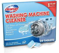 Nettoyant Lave Linge-Pack de 24 pour Nettoyage Profond Tout au Long de l'Année,Convient aux Lave-linges HE,à Chargement par le Haut