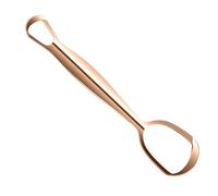 Nettoyant lingual - Brosse nettoyante de langue en acier inoxydable - Brosse de langue en forme d'éventail pour lutter contre la mauvaise et améliorer l'hygiène buccale quotidienne pour toute