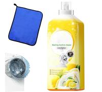 Nettoyant liquide puissant for machine à laver Ynnzcc 500 ml, formule active de nettoyage en profondeur for tambour de machine à laver à chargement frontal, éliminateur de résidus et nettoyant for cuv