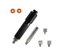 Nettoyant lubrifiant pour utilisation en atelier, kit d'adaptateur 3 pièces | Kit de nettoyage de voies d'huile 6/8/10 mm, outil à main pour atelier avec hexagonal ergonomique et joints en polyuréthane