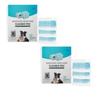 Nettoyant Machine À Laver Pastilles De Nettoyage Puissantes Pour Éliminer Odeurs, Moisissures, Bactéries Et Poils D’Animaux Compatible Avec Tous Les Lave-Linges (2 boîtes)