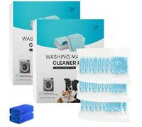 Nettoyant Machine à Laver, Tablette Lave Linge, Nettoyant Détartrant élimine Facilement Les Résidus, Ingrédients Naturels Convient à Toutes Les Machines à Laver