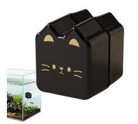 Nettoyant magnétique pour aquarium, grattoir à algues à aimant puissant, brosse pour aquarium de qualité professionnelle, finition ergonomique à contraste élevé, aimants de terres rares de force indus