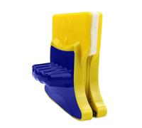 Nettoyant magnétique pour vitres - Essuie-glace à double vitrage pour fenêtres,Brosse d'essuie-glace de en verre magnétique avec corde de 1,5 m, nettoyeur de vitre magnétique adapté aux fenêtres en ve