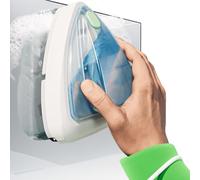 Nettoyant magnétique pour vitres - Système de nettoyage latéral, outil de brosse magnétique haute résistance, lave-fenêtre facile à saisir, appareil de nettoyage du verre lisse, outil d'entretien