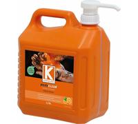 Nettoyant mains d'atelier MEKACLEAN KARZHAN, parfum orange - bidon de 3,78L avec pompe KARZHAN - 58150