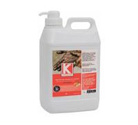 Nettoyant mains d'atelier rouge parfum amande - bidon de 3L avec pompe KARZHAN - 58115