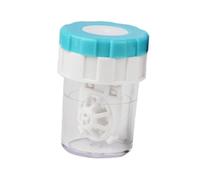 Nettoyant manuel pour lentilles de contact, récipient de nettoyage pour lentilles de contact - Rondelle de nettoyage rotative pour lentilles de contact - Conteneur portable pour lentilles de contact p