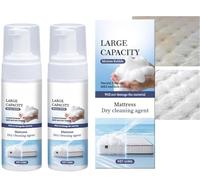 Nettoyant Matelas,Detachant Canape tissu,Mattress Cleaner Stain Remover,Détachant Matelas,Ettoyant Tissu Canapé,NéTtoyant Puissant Pour MatéLas Jaune,éLimine MêMe Les Vieilles Taches Sans Effort (2PC)