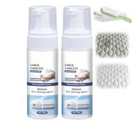 Nettoyant Matelas, Détachant Matelas, Detachant Nettoyant Canape Tissu, Nettoyants Tapis Moquette, éliminateur Taches Jaunes Textiles Sans Frotter, Pour Canapé Tapis Moquette Meubles Maison (2PC)