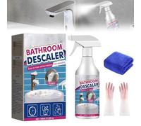 Nettoyant moussant anti-calcaire pour salle de bain, spray moussant nettoyant multi-usage, pour baignoire, toilettes, douche, lavabo et vitres (1pcs)