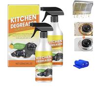 Nettoyant moussant dégraissant pour cuisine, mousse nettoyante multifonctionnelle, nettoyant pour taches tenaces, mousse puissante anti-graisse pour des surfaces de cuisine impeccables (2Pièce)
