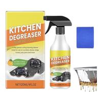 Nettoyant moussant dégraissant pour cuisine, nettoyant anti-taches pour ustensiles de cuisine, spray dégraissant pour cuisine, spray moussant moussant, pour hotte, four et casseroles (1 pièce)