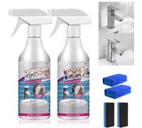 Nettoyant Moussant Détartrant pour Salle de Bain - Détachant Multi-Usages pour la Cuisine, la Salle de Bain et la Maison