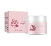 Nettoyant Moussant Eclat A L'eau De Riz, Nettoyant Doux Pour Le Visage Et Controle Des Pores, Demaquillant Hydratant, Nettoyant Doux Pour Le Visage Pour Hydrater Et Hydrater