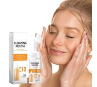 Nettoyant Moussant For Le Visage - Nettoyage En Profondeur, Exfoliation Douce Et Éclaircissante, Hydratant, Démaquillant, Rafraîchissant Et Non Tiraillant(2PCS)