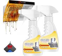 Nettoyant moussant multi-usages pour cuisine, puissant et efficace, élimine les graisses tenaces, dégraissant puissant pour fours, cuisinières et hottes.