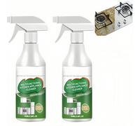 Nettoyant Moussant Multi-usages - Spray Nettoyant Polyvalent pour Cuisine et Électroménagers : Four, Friteuse à Air, Micro-ondes, Plaque de Cuisson, Hotte. (2Piece)
