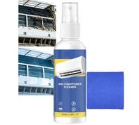 Nettoyant moussant polyvalent pour bobine de courant alternatif désodorisant en profondeur,vaporisateur désodorisant pour évent alternatif,vaporisateurs anti-odeurs pour climatiseur, améliore (1pcs)