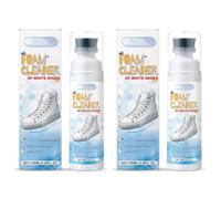 Nettoyant moussant pour chaussures avec brosse intégrée ; aucun rinçage à l | Détachant rapide sans eau pour baskets (toile, cuir, mesh) et sacs en cuir