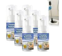 Nettoyant Moussant Pour Salle De Bain, Spray Nettoyant Moussant Multi-Usages Pour Salle De Bain, IdéAl Pour Nettoyer La CéRamique, La Baignoire, Les Toilettes, Le Lavabo Et La Paroi De Douche (6 PCS)