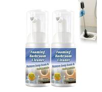 Nettoyant Moussant Pour Salle De Bain, Spray Nettoyant Moussant Multi-Usages Pour Salle De Bain, IdéAl Pour Nettoyer La CéRamique, La Baignoire, Les Toilettes, Le Lavabo Et La Paroi De Douche (2 PCS)