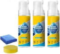 Nettoyant moussant puissant et polyvalent pour l'intérieur de votre voiture, sans rinçage, idéal pour les sièges et le cuir. Convient à tous types d'intérieurs de véhicules.