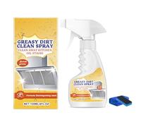 Nettoyant moussant, Spray nettoyant anti-salissures grasses, Spray anti-taches d'huile de cuisine, Nettoyant moussant multifonctionnel et puissant pour fours et cuisinières (1Pcs)