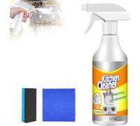 Nettoyant mousse de cuisine, nettoyant en mousse multi-usage, nettoyant puissant pour enlever les taches, nettoyant tout usage, spray nettoyant à bulles de cuisine, pour casseroles et poêles de