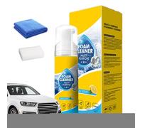 Nettoyant Mousse,Élimination Des Taches Des Sièges En Cuir - Nettoyant Moussant Polyvalent 150ml Pour Détail Auto Tableau De Bord Tapis Canapé Moto Bateau Appareils Ménagers