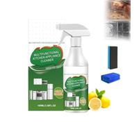 Nettoyant Mousse Multifonctionnel, Éliminateur de Taches et d'Odeurs Puissant, Nettoyant de Cuisine Naturel pour Taches de Graisse Lourdes, Urine d'Animaux, Tapis, Salle de Bain (1 SET)