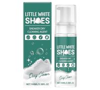 Nettoyant mousse pour chaussures - 100 ml - Anti-taches - Spray mousse pour tissu de sport, toile, meubles, chaussures de randonnée, baskets en cuir