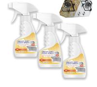 Nettoyant mousse Rotateepic, nettoyant mousse multifonction puissant pour cuisine, spray nettoyant anti-taches d'huile, spray anti-taches d'huile de cuisine ultra-résistant pour four (3pcs)