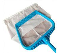 Nettoyant multi-fonctions pour front d'eau avec filet en nylon robuste et fixation standard pour piscines et étangs râteaux à feuilles