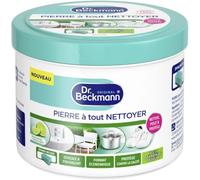 Dr. Beckmann - Pierre à Tout Nettoyer - Pierre Blanche de Nettoyage Avec du Bicarbonate de Soude - Efficace & Polyvalent - Nettoyant Basket Blanche & Autre - Nettoie, Polie & Protège - 550g