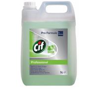 Nettoyant multi-usages - CIF - Professional - Parfum pomme - 5 Litres - Couleur verte