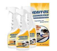 Nettoyant multi-usages for saleté lourde, 300 ml, nettoyant for taches d'huile lourde, spray dégraissant de cuisine, for micro-ondes, four, cuisinière et armoire(3PCS)