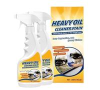 Nettoyant multi-usages for saleté lourde, 300 ml, nettoyant for taches d'huile lourde, spray dégraissant de cuisine, for micro-ondes, four, cuisinière et armoire(2PCS)