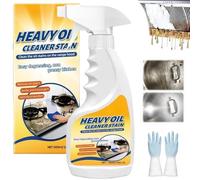 Nettoyant multi-usages résistant à la crasse, nouvelle tache d'huile 2026, cuisine de 500 ml/16,9 floz, spray dégraissant for hotte, four, casseroles et armoires(1 Pc)