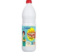 STARWAX THE FABULOUS - Vinaigre blanc 14° - Détartre, Nettoie et Fait Briller - 100% d'Origine Naturelle - Format Pratique en Bouteille - Hautement Concentré - Fabrication Française - 1L