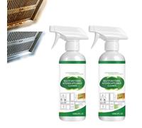 Nettoyant multifonction pour appareils de cuisine 120 ml, dégraissant polyvalent ultra-puissant, spray nettoyant pour éliminer les taches d'huile de cuisine à usage domestique (2pcs)