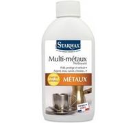 STARWAX Nettoyant multi-métaux, 250ml | Élimine taches et traces sur tous métaux, retarde la réapparition de l'oxydation, sans parfum