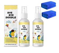 Nettoyant mural pour graffitis, spray de nettoyage mural à action rapide, détachant mural sûr, enlève le crayon, le stylo à croquis, le crayon, le marqueur, l'aquarelle, facile à utiliser (2pcs)