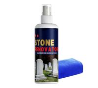 Nettoyant Pierre Tombale | Brillance Restauration Protectrice | Spray Nettoyant Pour Pierre Tombale En Marbre | Pour les Familles, les Passionnés d'Histoire, le Cimetière, le Jardin et la Terrasse