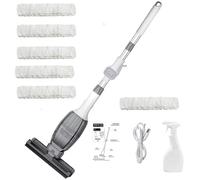 Nettoyant portable pour vitres avec batterie rechargeable, réservoir d'eau de 100 ml, autonomie de 25 minutes pour fenêtres, carreaux, miroirs et douches