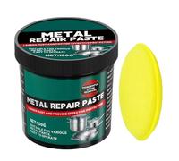 Nettoyant pour acier inoxydable - Pâte de cuisine puissante de 2,76 pouces | Crème de polissage pour évier de four - Formule dégraissante 150 g pour casseroles, poêles, appareils électroménagers maint