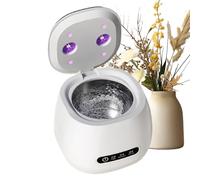 Nettoyant Pour Appareils Dentaires - Nettoyeur Pour Protèges-Dents et Gouttières | Appareil Portable UV pour Nettoyer Gouttières, Protège-dents, Prothèses Dentaires, Aligneurs, Bijoux à la Maison et e