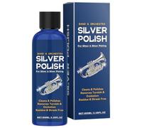 Nettoyant pour argent pour argenterie | Nettoyant pour bijoux en argent parfumé - Nettoyant portable pour argent sterling pour instruments de bijoux en argent sterling